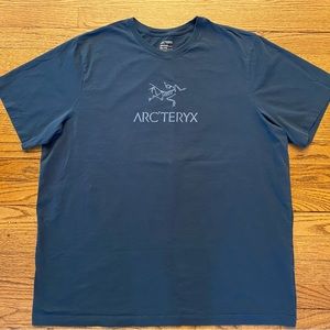 Arc’teryx Short Sleeve Crew Neck Tee T Shirt 100% Cotton Men’s XXL 2XL